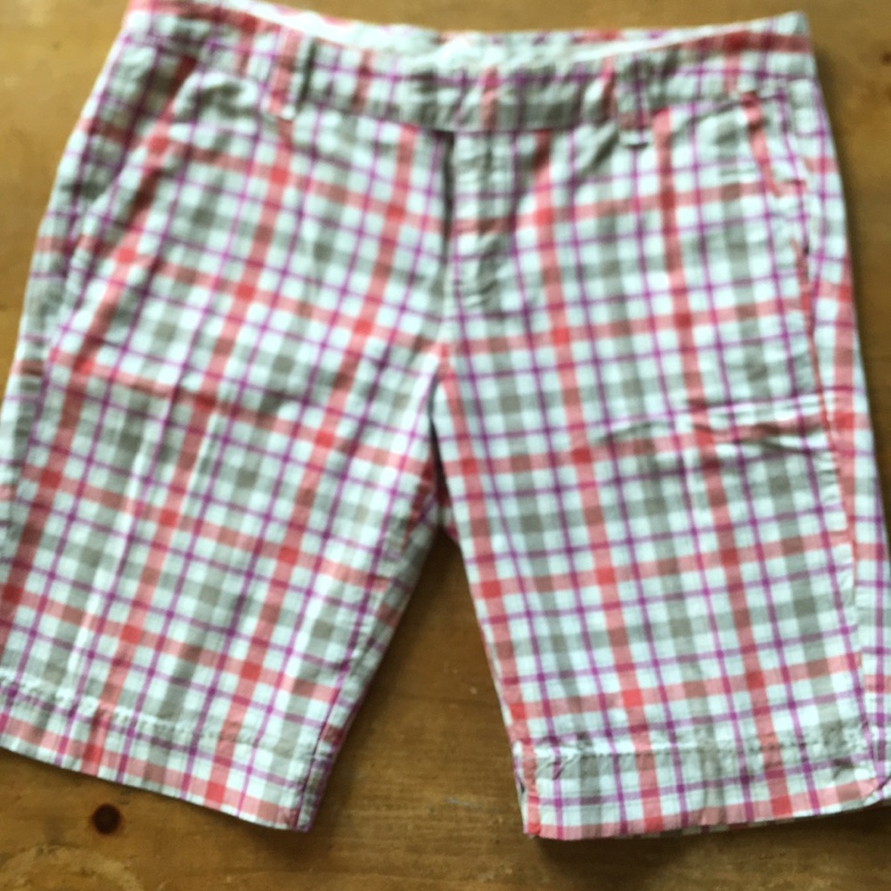 Volcom Women’s Plaid Bermuda Shorts